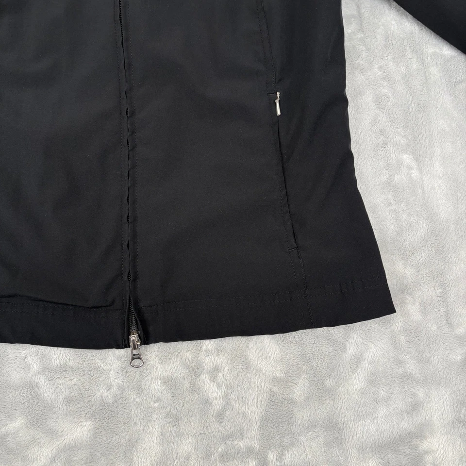 Chaqueta Lucy Manga Larga Cremallera Completa Para Mujer Mediana Negra Forrada Ropa Activa Elastizada Foto 4 de 4