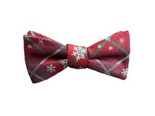 KissTies Kids Bowtie Adjustable Winter Snowflake Suit Accessory Boy Clothing