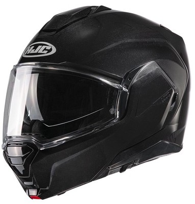 Helm Reversible Modular Flip Up HJC i100 Schwarz Metallisierte Größe M