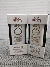 Sun Bum Mineral Sunscreen Face Stick SPF 50 Water Resistant 0.45oz EA 2PK NEW