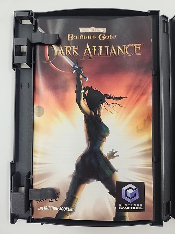 Baldur's Gate Dark Alliance Nintendo GameCube Complete CIB - Image 4 of 4