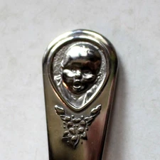 Vintage 1928-1978 50 Anniversary Gerber Oneida Stainless Baby Spoon NOS 5.5"