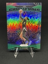 2024 Panini Prizm WNBA - Fireworks A'ja Wilson #2 Green Prizm - Las Vegas Aces