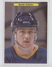 1980-81 O-Pee-Chee Super Blank Back Bernie Federko #18 HOF z9k