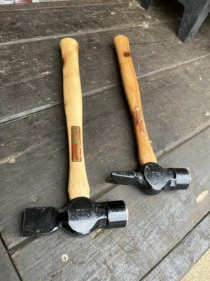 Rare NOS  Simonds Matched Pair Vintage Hammers Sawyers Saw / Metal Working Wood