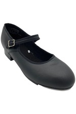 Capezio Women's Mary Jane Tap Flat Black