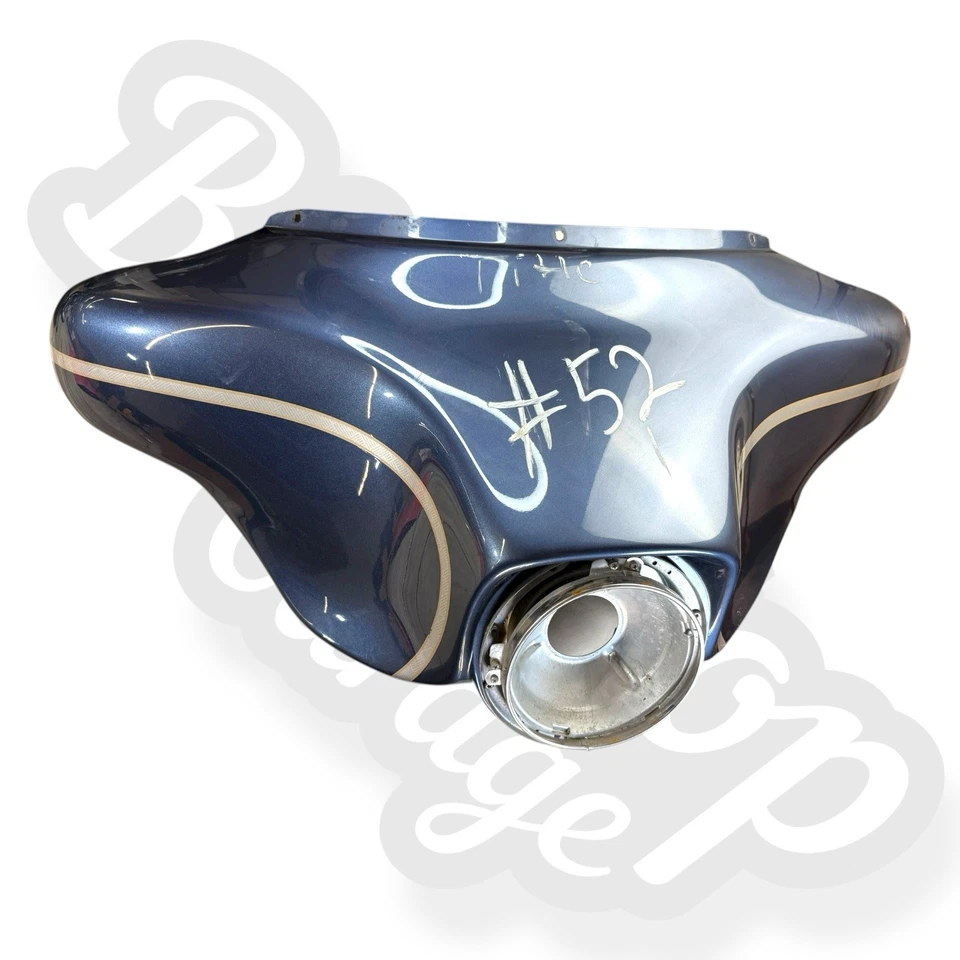 03 Harley Ultra Classic Electra Glide Frontal Exterior Batwing Carenado Cubierta Exterior Foto 2 de 4