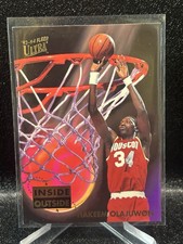 1993-94 Fleer Ultra - Inside Outside Hakeem Olajuwon #6 Short Print - Clean ☄️
