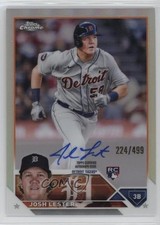 2023 Topps Chrome Rookie Auto Refractor 224/499 Josh Lester #RA-JL Auto 0j4i