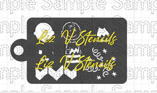 Charlie Brown Combo FACE PAINTING STENCIL