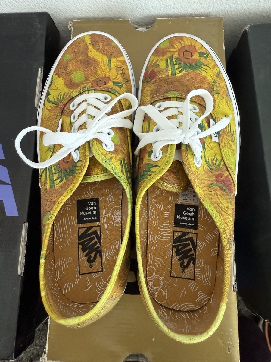 VANS Vincent Van Gogh x Authentic Sunflowers Van Gogh Museum