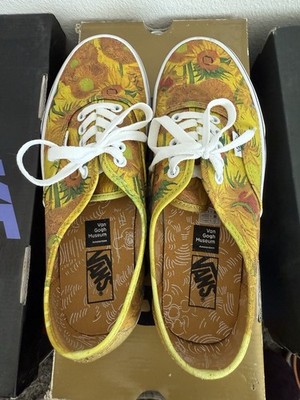 VANS Vincent Van Gogh x Authentic Sunflowers Van Gogh Museum