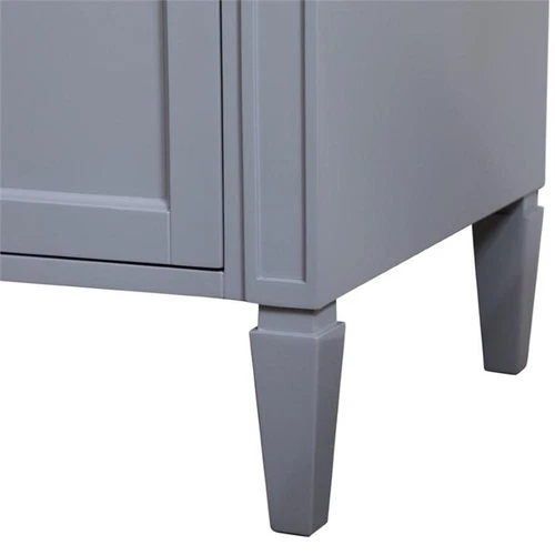 Elegant Decor Williams 36" Single Marble Top Bathroom Vanity in Gray - Picture 13 of 16