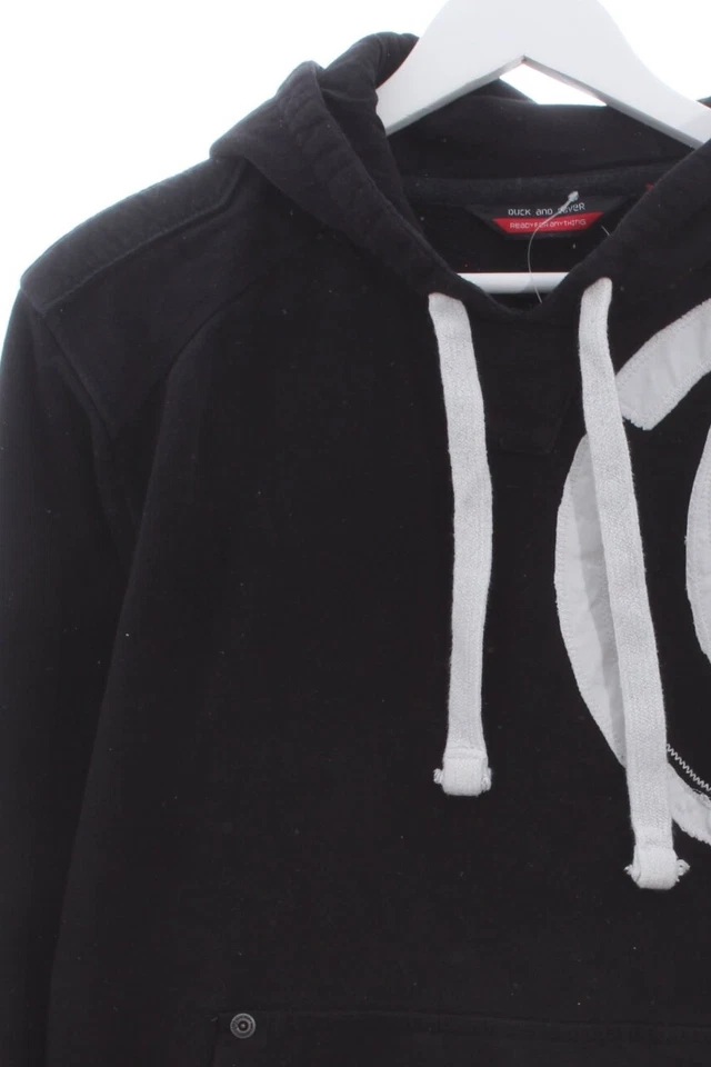 DUCK AND COVER Sudadera con capucha Mujeres Sudadera Talla EU 40 negro-blanco - Imagen 3 de 4