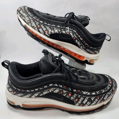 Air Max 95 Jdi NIKE AIR MAX 95 Just Do It Black White Orange Mens Size