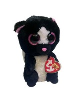 FLORA the Skunk - TY Beanie Boos - 6 inch MINT