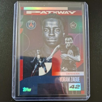 Topps PSG Team Set 2024-25  - Yoram Zague - Pathway - Multi Case Hit 1:2 - RC