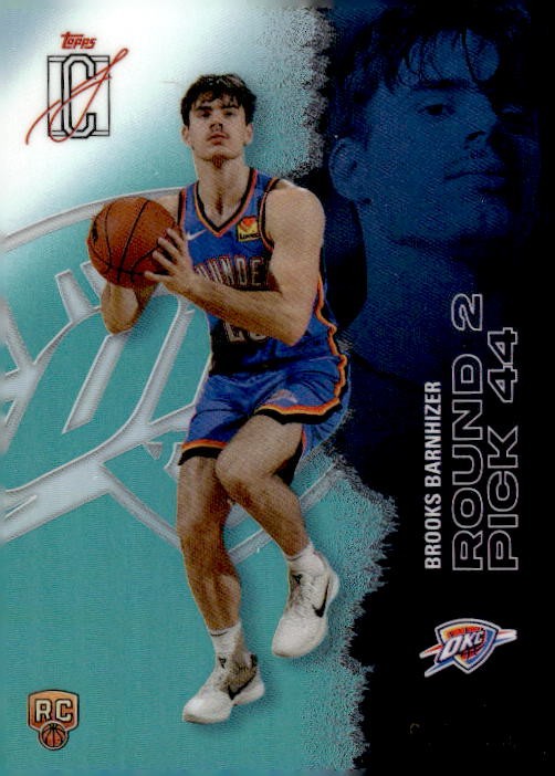 Brooks Barnhizer 2025-26 Topps Signature Class #137 Brooks Barnhizer Teal #/225