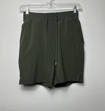 Lululemon Men T.H.E. Short? 9" Linerless green Olive Size Medium Athletic Shorts