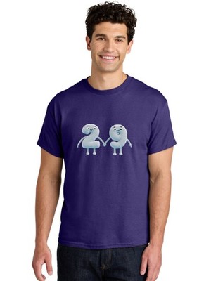 Comma-And-Full-Stop Mens Graphic Tee, 100% Cotton, Casual Summer Wear