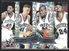 1996 Press Pass Swisssh Silver Foil #40 Mark Pope McCarty Delk Walker Kentucky
