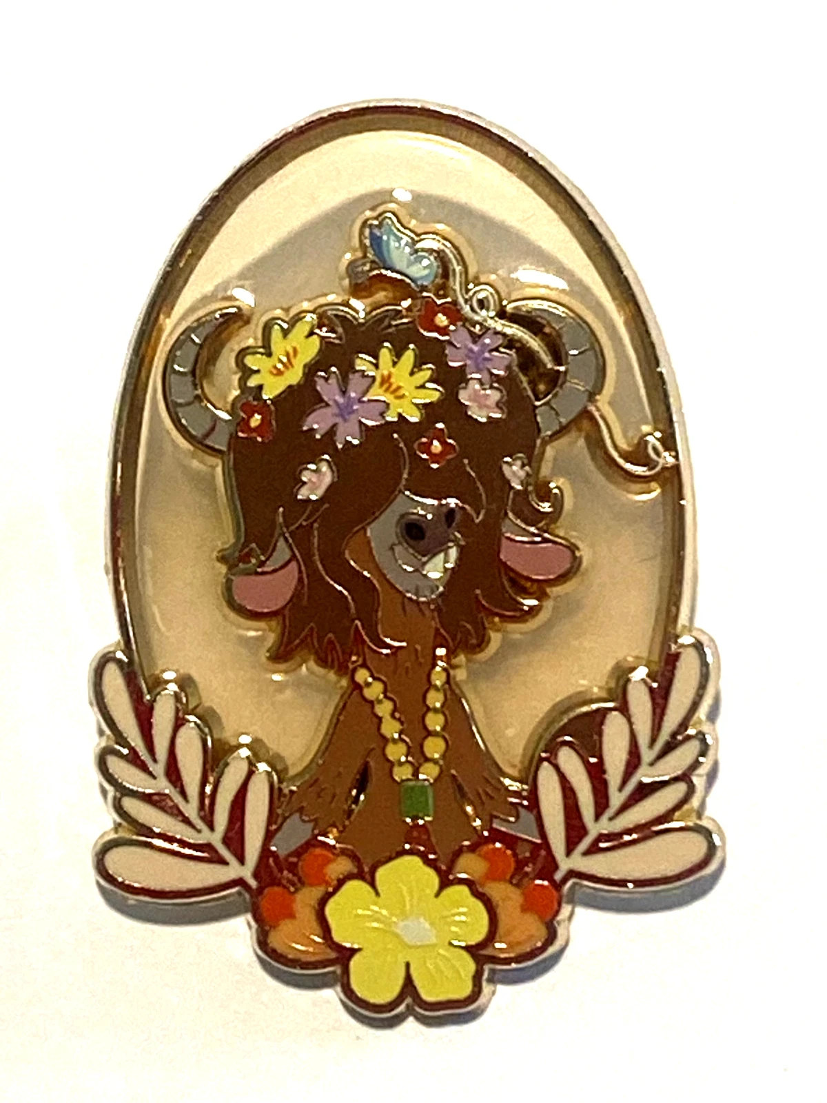 Disney BoxLunch Zootopia Mystery Pin Spring Floral - Yax the Yak