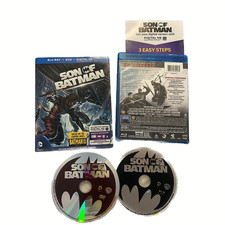 Son of Batman 2014 , Blu-ray  DVD Movie, Warner Home, CIB w/UV Code