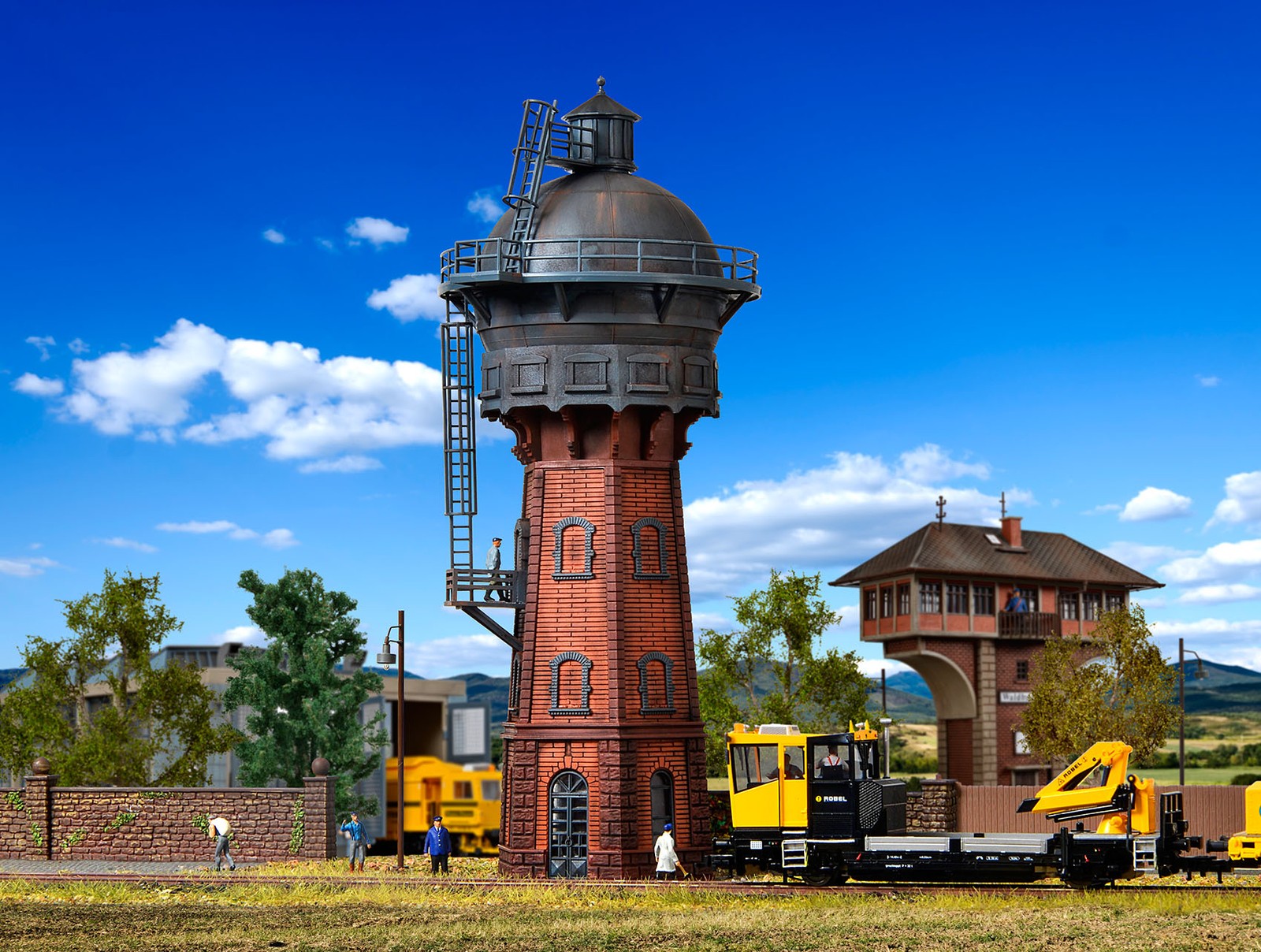 Vollmer 45710 - H0 Water Tower Dortmund - New