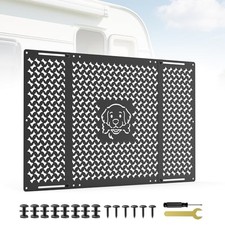 RV Screen Door Protector for Dogs, Adjustable Dog Head and Bone Heavy-Duty