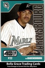 2002 Upper Deck 40-Man Vic Darensbourg #780 Florida Marlins MLB Baseball 