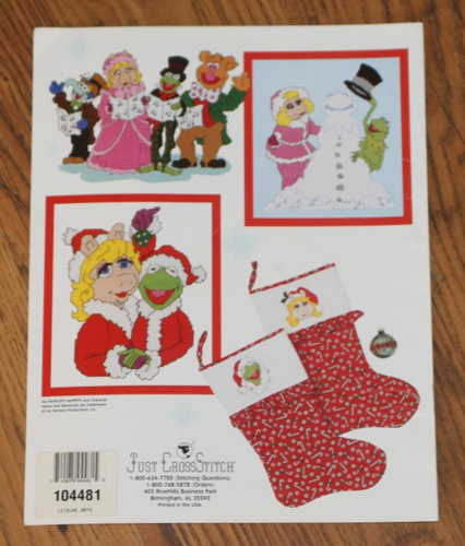 Vintage Just Cross Stitch Muppets in Stitched Classic Christmas - Jim Henson Prod. - Bild 2 von 2