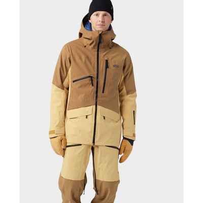 Stio Men s Figment Jacket Chipmunk NWOT L Premium Alpine Outerwear Retail $499
