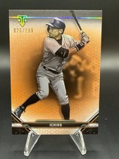 Ichiro Suzuki 2021 Triple Threads Orange #87 026/199 Seattle Mariners
