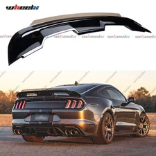 For 2015-2023 Ford Mustang GT500 Rear Trunk Spoiler Gurney Flap Wicker Bill 2PCS