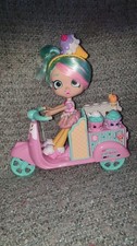 Shopkins Shoppies Doll Peppa Mint - Gelati Scooter Playset