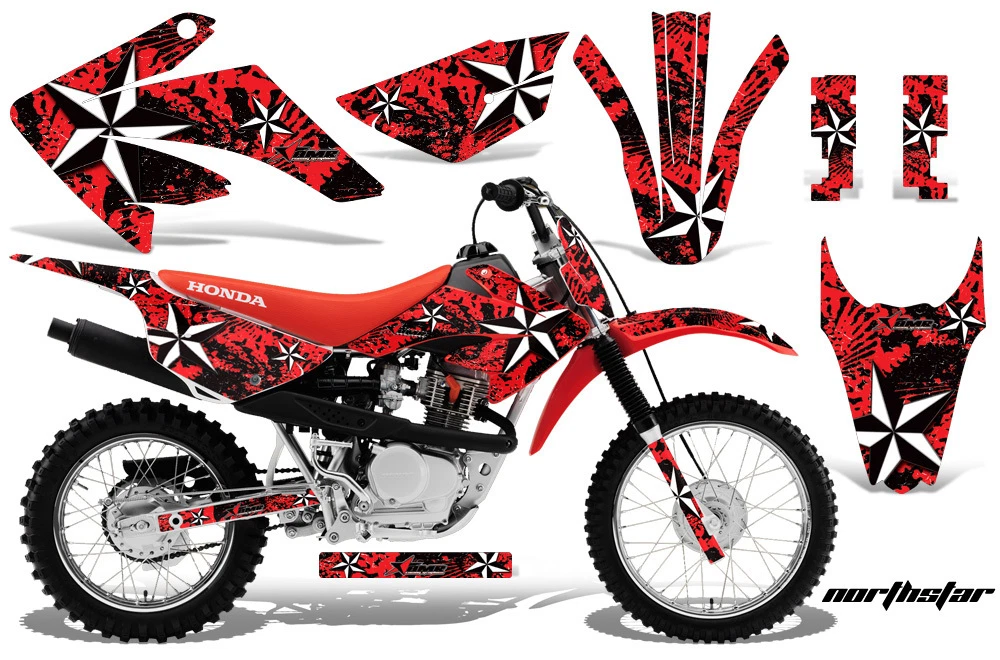 Dirt Bike Graphics Kit MX Decal Wrap For Honda CRF80 CRF100 2011