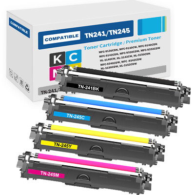 XXL TONER Compatible with BROTHER MFC-9332CDW MFC-9340CDW HL-3142CW TN241