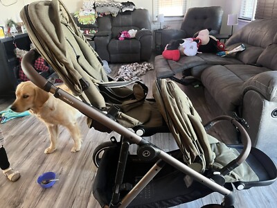 Cybex Gazelle S Stroller Modular Double Stroller for Infant and Toddler  Includes | eBay