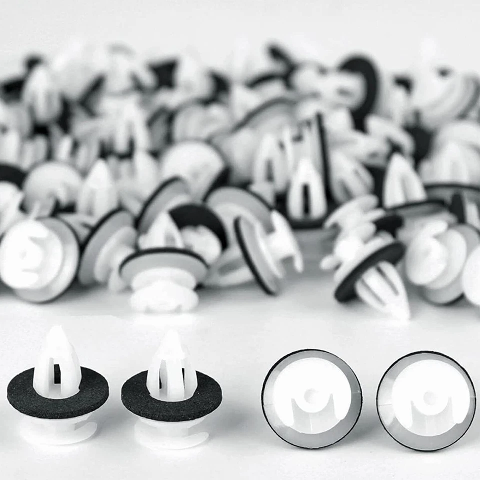 100pc Door Panel Clips For BMW 3/5/7 E36 E34 E46 E38 E39 X5 M3 M5 Z3 51411973500 - Image 3 of 4