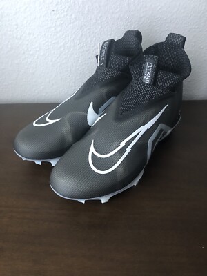 Nike Alpha Menace Elite 3 Flyknit Football Cleats Black Grey Mens Size 12 CT6648 Amazon.com | Nike Alpha Menace Elite 3 Men main image 3