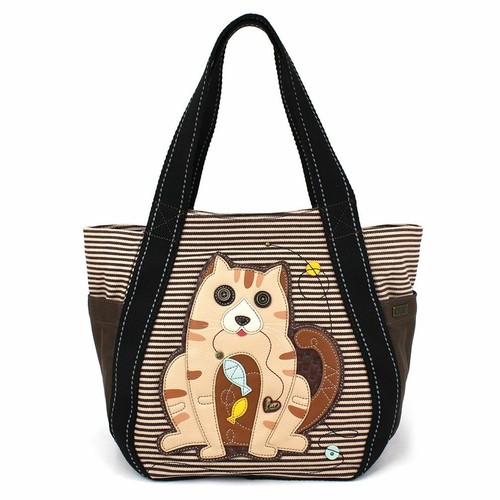 Chala Carryall Zip Tote Shoulder Bag - Cardinal, Cat, Llama, NWT - Picture 5 of 29