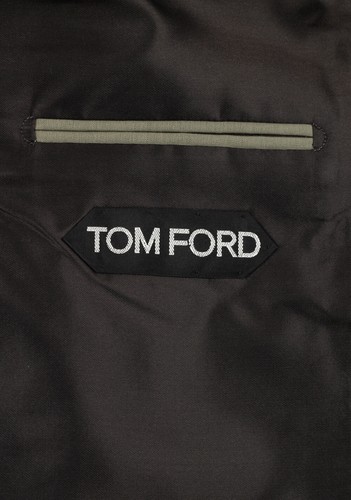 TOM FORD Cooper Double Breasted Solid Green Suit Size 50C / 40S U.S. New With... - Picture 6 of 7