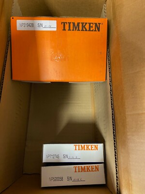 TIMKEN BEARING SET NP 520058 FOR GOSS NEWSLINER PRESS BLANKET AND PLATE ...