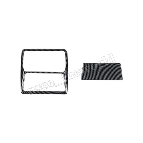 Juego de 45 piezas de cubierta interior de fibra de carbono para Toyota Grand Highlander 2024 2025 - Imagen 43 de 48