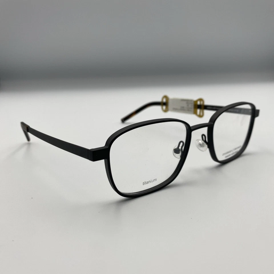 Pro-design Denmark Titanium AROS 4 matte Black 6531 Eyeglasses 54[]20-153 - Image 2 of 4
