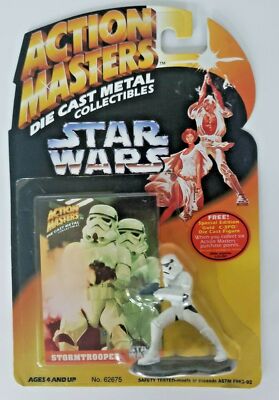 1994 Star Wars Kenner Action Masters Die Cast Stormtrooper Actionfigur sw2