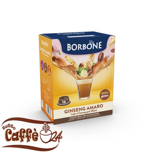 Capsule Caffè Borbone Compatibili Lavazza A Modo Mio Ginseng Orzo Cortado The - Foto 15 di 17