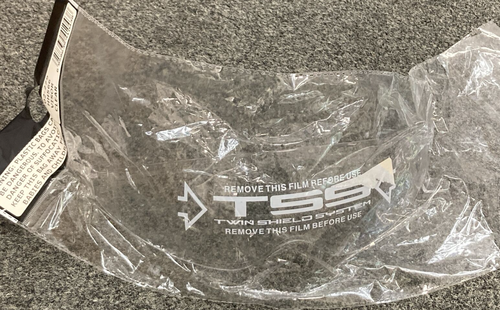 NEW LS2 HH566 02-279 HELMET VISOR INNER SHIELD CLEAR - Foto 1 di 2