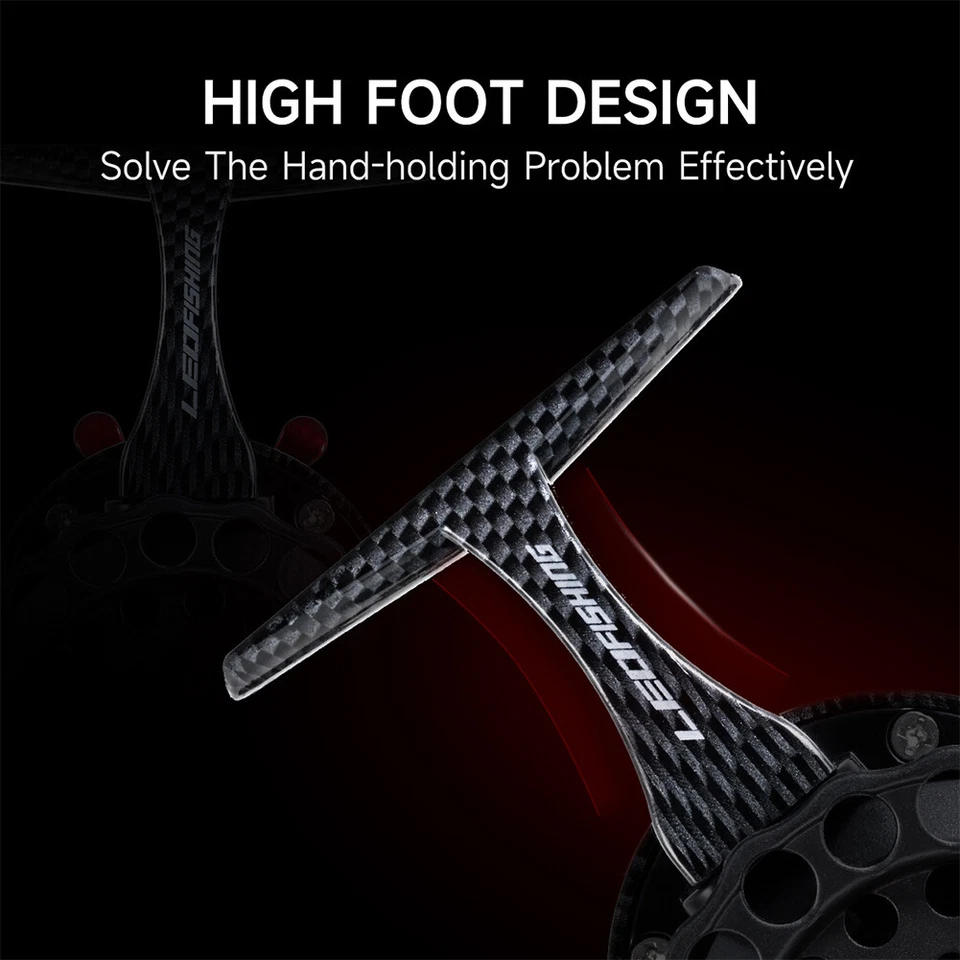 2.6:1 Gear Ratio Fly Fishing Reel Professional Spinning Ice Raft Fishing Reel - Image 2 of 4