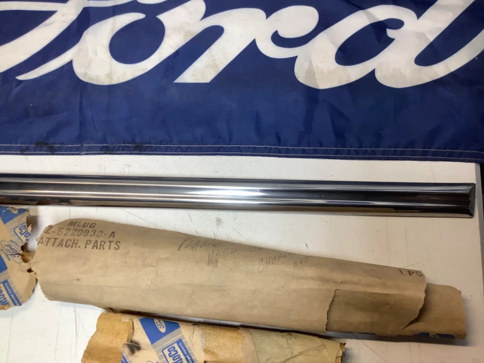 Nuevo de Lote Antiguo 1963 Ford Falcon Deluxe 2 puertas moldura moldura vagón Ranchero Foto 2 de 4